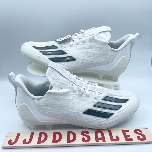Adidas Adizero Football Cleats White Black GX4049 Men’s Sizes NWT RARE main image 6